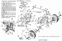 Front Wheels Axle Tie Rod  Steering Diagram and Parts List for 2029900  Simplicity Lawn Tractor