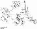 Part Location Diagram of 156155 Simplicity Lever Assembly., Lift