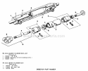 Power Lift Group Diagram and Parts List for 2029930  Simplicity Lawn Tractor
