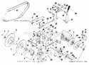 Variable Speed Pulley Diagram and Parts List for 2029929  Simplicity Lawn Tractor