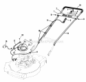 Electric Start Group Diagram and Parts List for 990535  Simplicity Lawn Mower