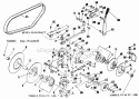 Variable Speed Pulley Diagram and Parts List for 2029948  Simplicity Lawn Tractor