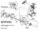 Engine And Drive Shaft Diagram and Parts List for 2029950  Simplicity Lawn Tractor