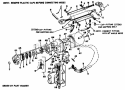 Power Lift Group Diagram and Parts List for 2029953  Simplicity Lawn Tractor