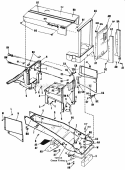 Frame Hood Grill  Inst Panel Diagram and Parts List for 2029953  Simplicity Lawn Tractor