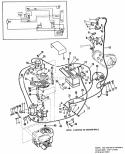 Electrical Group Diagram and Parts List for 990303  Simplicity Lawn Tractor