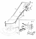 Electric Start - 19 Push Mower Diagram and Parts List for 990666  Simplicity Lawn Mower