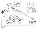 Hydrostatic Control Group Diagram and Parts List for 990759  Simplicity Lawn Tractor