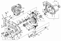 Transmission Group Diagram and Parts List for 990871  Simplicity Lawn Tractor