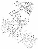 Part Location Diagram of LM-01767-24 Simplicity Shaft, Worm Gear