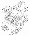 Clutch  Brake Group (3856I03) Diagram and Parts List for 1690058  Simplicity Lawn Tractor