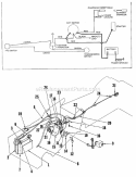 Electrical  Interlock Group (3856I06) Diagram and Parts List for 1690058  Simplicity Lawn Tractor