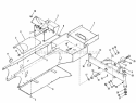 Frame And Front Axle Diagram and Parts List for 1600304  Simplicity Lawn Tractor