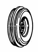 Factory Field Agricultural Wheel And Tire Mfg 990956 Diagram and Parts List for 1600304  Simplicity Lawn Tractor