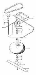 Part Location Diagram of 8142004 Simplicity Blade, Knife