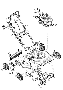 Parts List For Simplicity 1322ps (1691191) Diagram and Parts List for 1322PS 1691191 Simplicity Lawn Mower