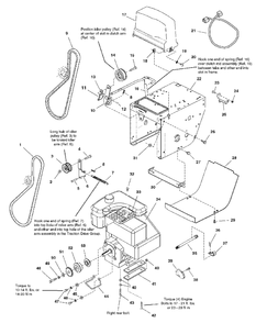 Part Location Diagram of 1725326C Simplicity Support, Engine Riser
