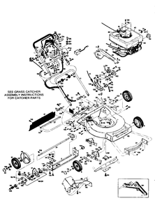 Pl For Mdl 1321ppe (1691103) And (1691262)-21-Inch Mower, 21-Inch Self-Propelled, Walk-Behind Mower Diagram and Parts List for 1321PPE 1691262 Simplicity Lawn Mower
