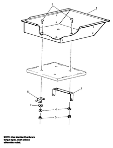Steel Tilt-Hopper Diagram and Parts List for 1691321  Simplicity Lawn Tractor Accessories