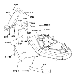 Bagging Boot Diagram and Parts List for 1696670-01  Simplicity Lawn Tractor Accessories