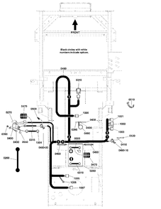 Electrical Group Diagram and Parts List for 5901743  Simplicity Lawn Tractor
