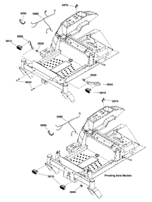 Headlight Kit Diagram and Parts List for 1697488-00  Simplicity Lawn Tractor Accessories