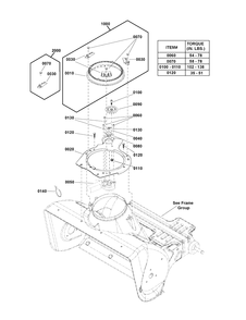 Chute Rotation Group - Electric Diagram and Parts List for 1022EE (1697295-00)(2020) Simplicity Snow Blower