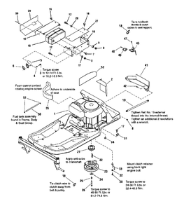 Engine Group, 21 Hp B&s, Els-Zt Diagram and Parts List for ZT2142 7800612 Simplicity Lawn Tractor