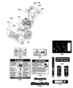 Part Location Diagram of 709490 Briggs and Stratton Decal