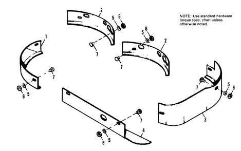 28-Inch Rotary Mower Leaf Mulcher Group Diagram and Parts List for 355 990556 Simplicity Lawn Tractor