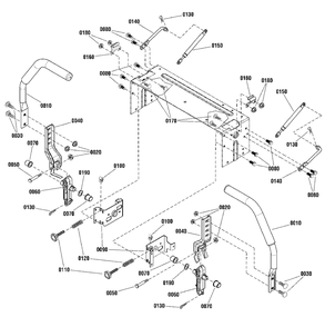 Controls Group Diagram and Parts List for SZT110 2691692-01 Simplicity Lawn Tractor