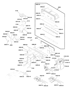 Triple Catcher Assembly Diagram and Parts List for 1697364A-00  Simplicity Lawn Tractor Accessories