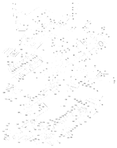 Transmission Service Parts - Tuff Torq K92, 4wd Diagram and Parts List for 2691523-01  Simplicity Lawn Tractor