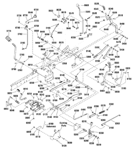 Controls Group Diagram and Parts List for 2691522-00  Simplicity Lawn Tractor