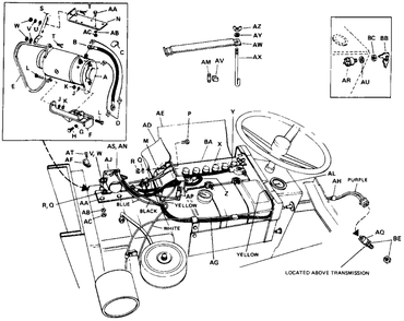 Electric Starter-Generator System Diagram and Parts List for 3112V 990495 Simplicity Lawn Tractor