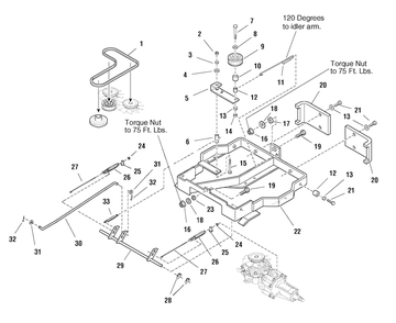 Part Location Diagram of 1726551SM Murray FRAME ASSEMBLY, Transmissions