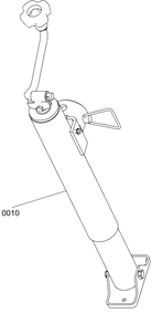 Service Jack Kit Diagram and Parts List for 1697427  Simplicity Lawn Tractor Accessories