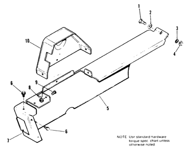 Shield Group Diagram and Parts List for 724 1690442 Simplicity Snow Blower