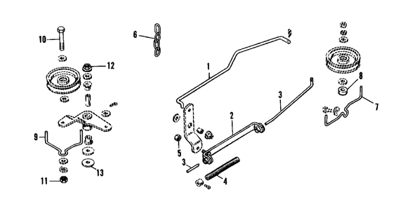 Mower Upfit Kit Diagram and Parts List for 1685206  Simplicity Lawn Tractor Accessories