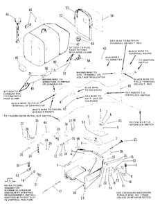 Dash Group (7010 And 7016) Diagram and Parts List for 7010 1690234 Simplicity Lawn Tractor