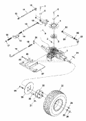 Part Location Diagram of 21170 Snapper Engine Pulley