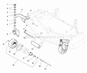 61 Deck Caster  Roller Group (7098Dcrg) Diagram and Parts List for TW2061  Simplicity Lawn Tractor