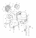 Engine Accessories  Service Replacement Parts Group (7098Erpg) Diagram and Parts List for TW2061  Simplicity Lawn Tractor