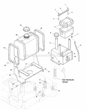 Fuel Tank Mount  Hydraulic Tank Group (7098Ftmg) Diagram and Parts List for TW2061  Simplicity Lawn Tractor