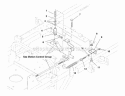 Motion Control - Neutral Return Group (7034Mcrg) Diagram and Parts List for ZT2148  Simplicity Lawn Tractor