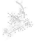 Motion Control Group (7034Mcg) Diagram and Parts List for ZT2148  Simplicity Lawn Tractor