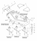 Mower Housing Cover Spindle  Blade Group (7034Cpbg) Diagram and Parts List for ZT2148  Simplicity Lawn Tractor