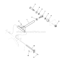 Part Location Diagram of 1845009 Simplicity 61 Deck Pusher Bar