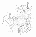 Fuel Tank Mount  Bumper Group (SN 124  Above) (7090Ftg2) Diagram and Parts List for ZT2148T  Simplicity Lawn Tractor