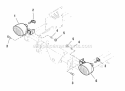 Headlight Group (7090Hlg) Diagram and Parts List for ZT2148T  Simplicity Lawn Tractor